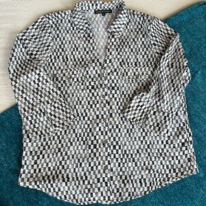 Adrienne Vittadini Blouse Size Large